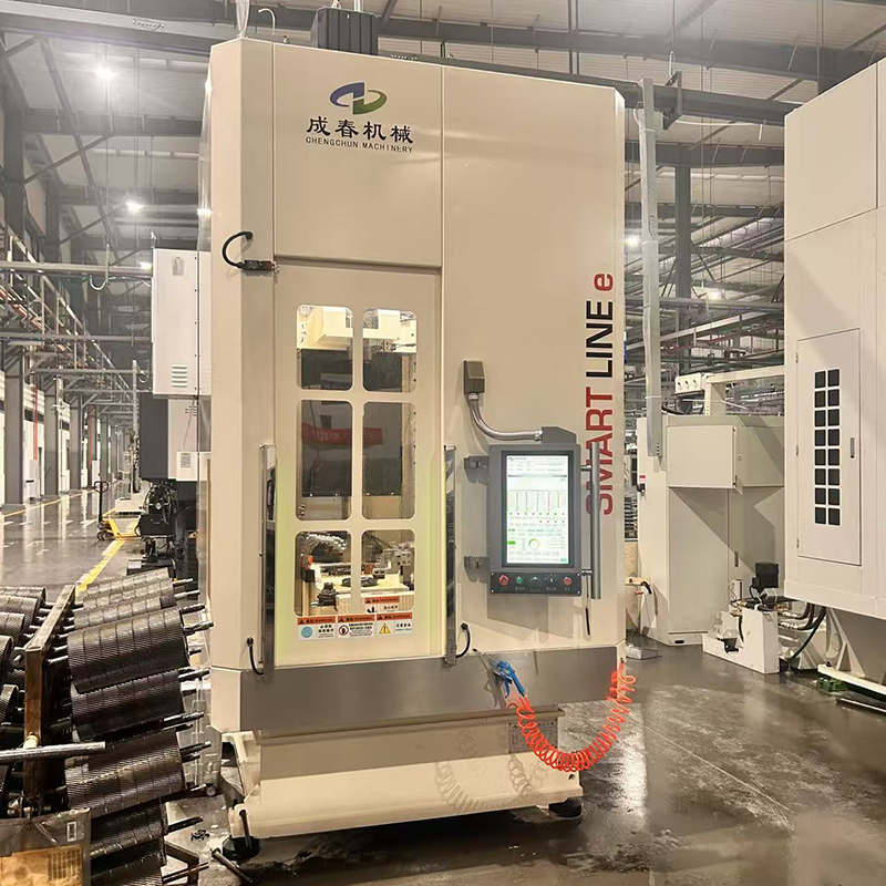 CNC High-Speed Hardened Gear Broaching Machine 5-20t ISO1328 Grade 5 Accuracy