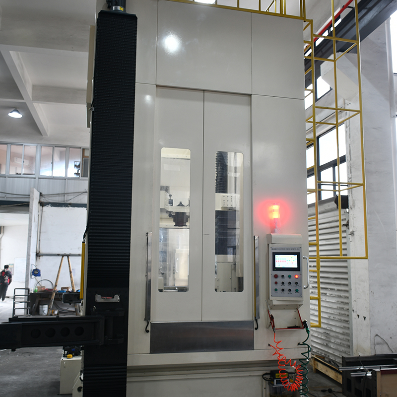 Heavy Duty 400kN-1000kN Dual Screw Electric Servo Broaching Machine