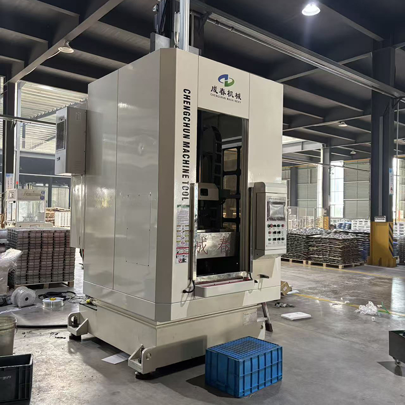 High Efficiency 5-30 Ton CNC Vertical Internal Spline Broaching Machine